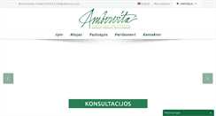 Desktop Screenshot of ambervita.net