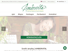 Tablet Screenshot of ambervita.net